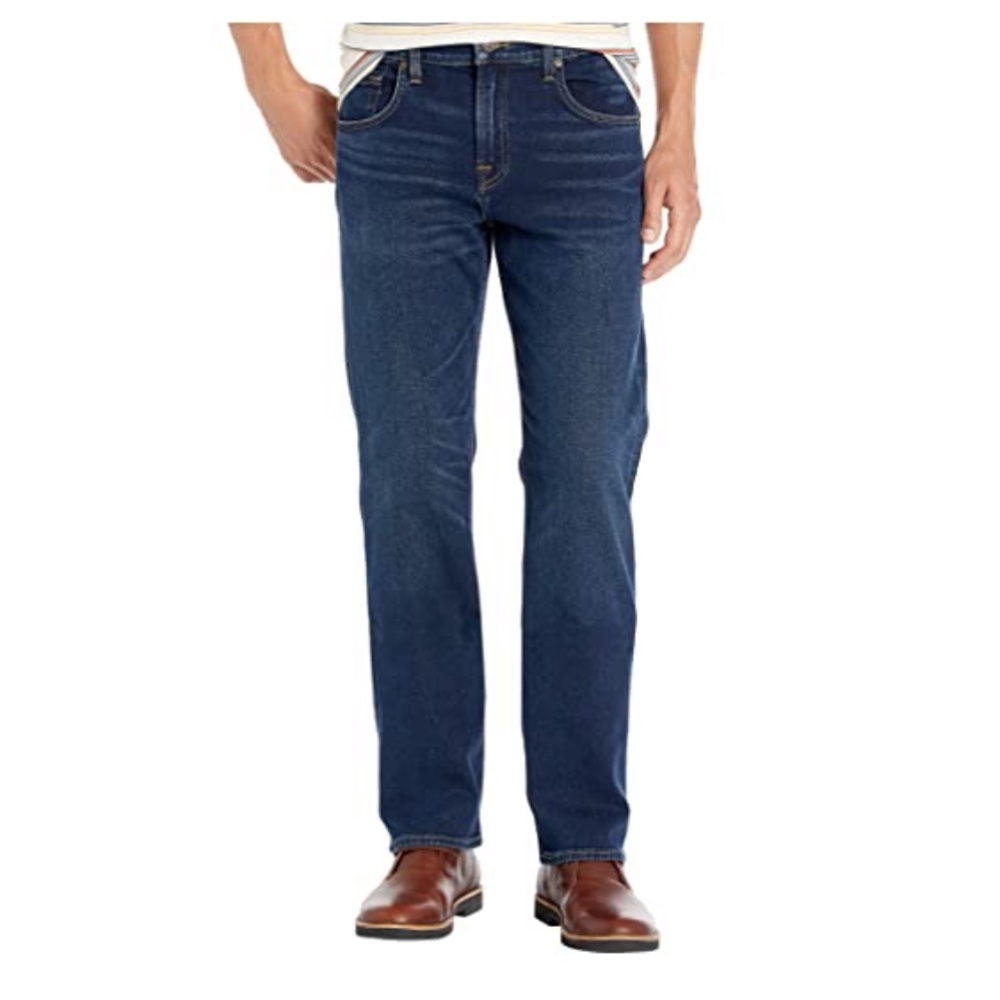 7fam ‘Austyn’ relaxed straight fit jeans, size 38